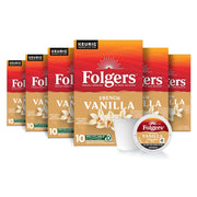 Folgers French Vanilla Keurig K-Cup Coffee Pods, 60ct.