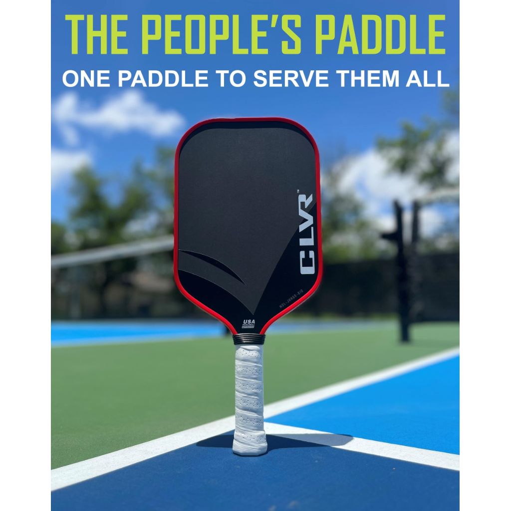 The Cleaver | Raw Carbon Fiber Pickleball Paddle | USAPA Approved