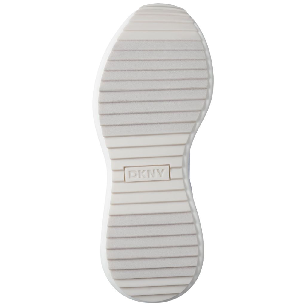 DKNY Women's Zacata Lace Up Sneaker - Khaki/Blue, Size 6.5