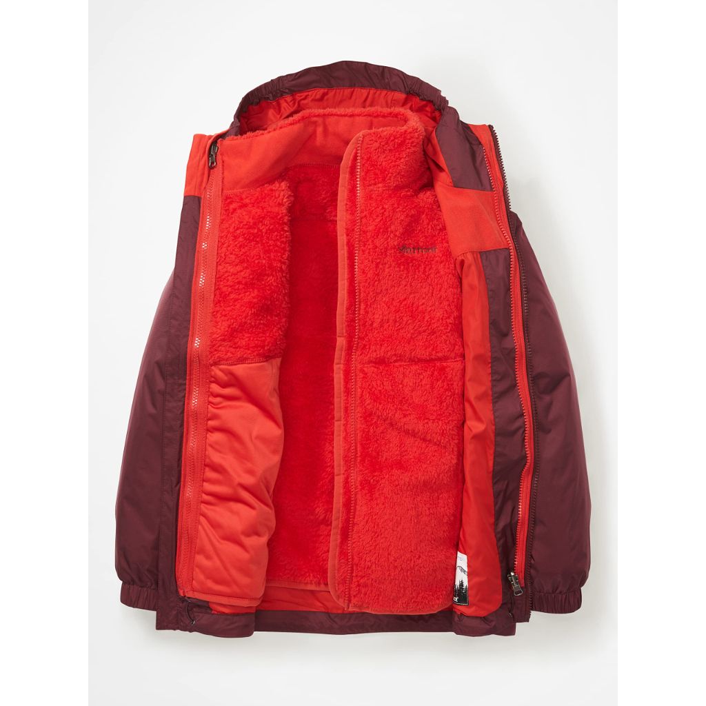 MARMOT Kid's Precip Eco Comp Jacket - Port Royal, Size Youth XL