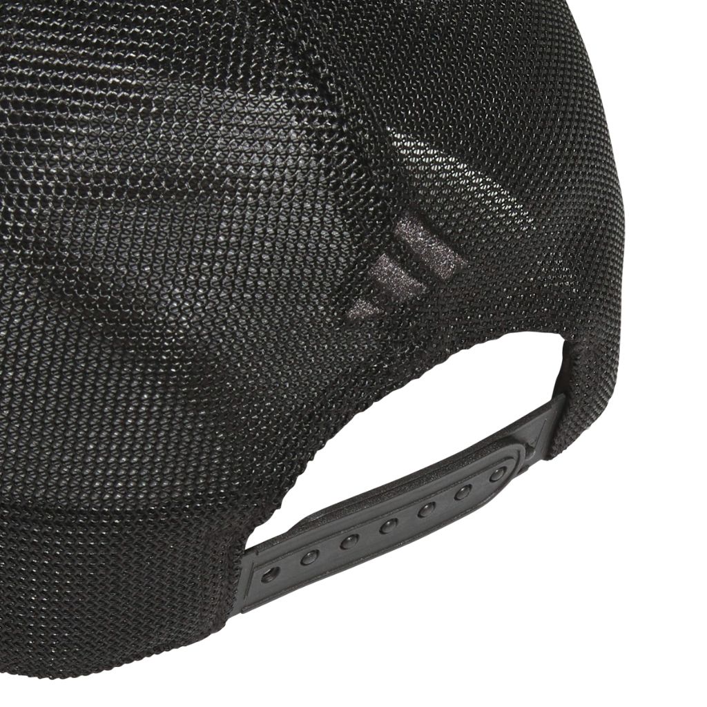 adidas Men's Company 5-Panel Trucker Hat - Black, One Size