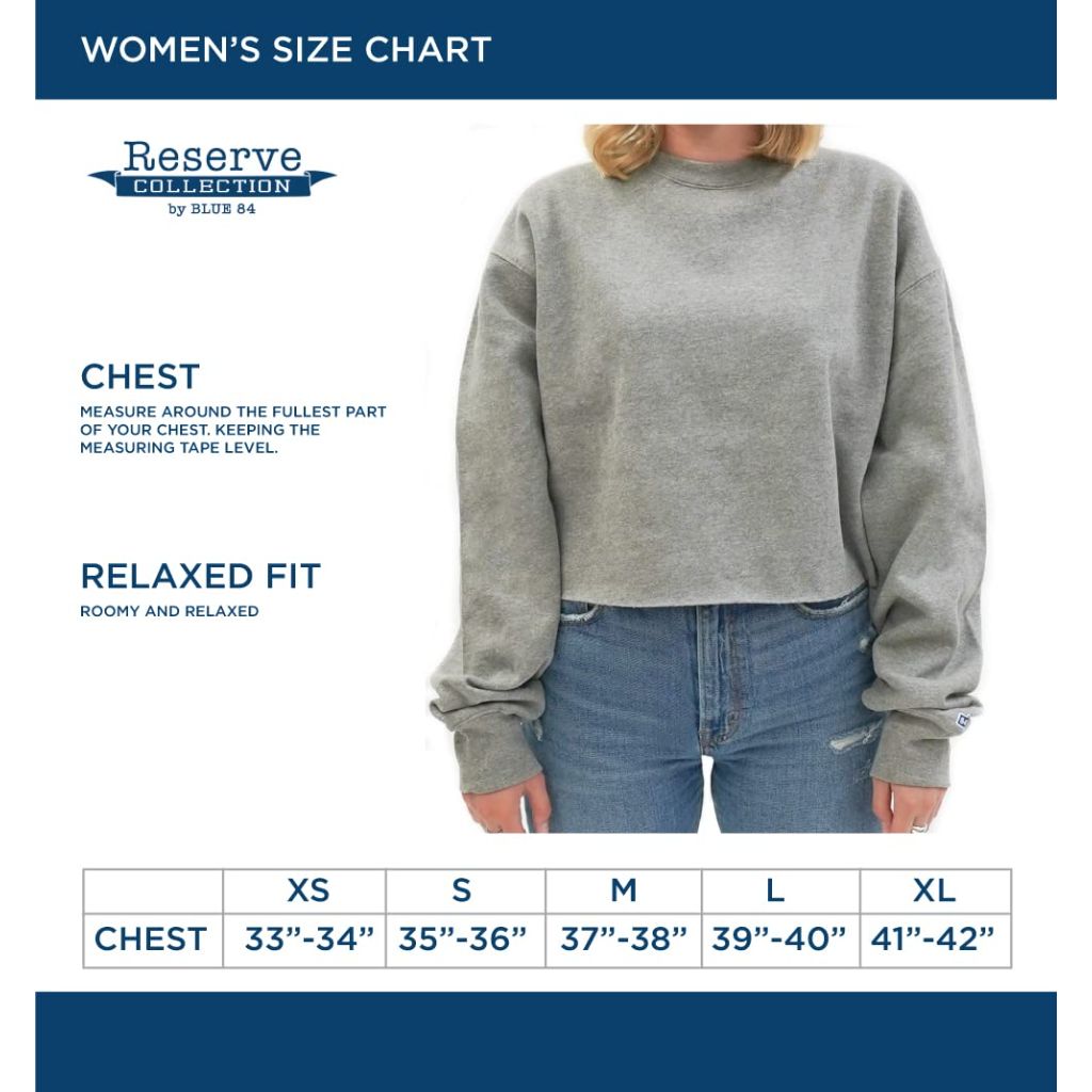 Blue 84 Women's Crop Crewneck Sweatshirt - Washington State Cougars, Red (Large)