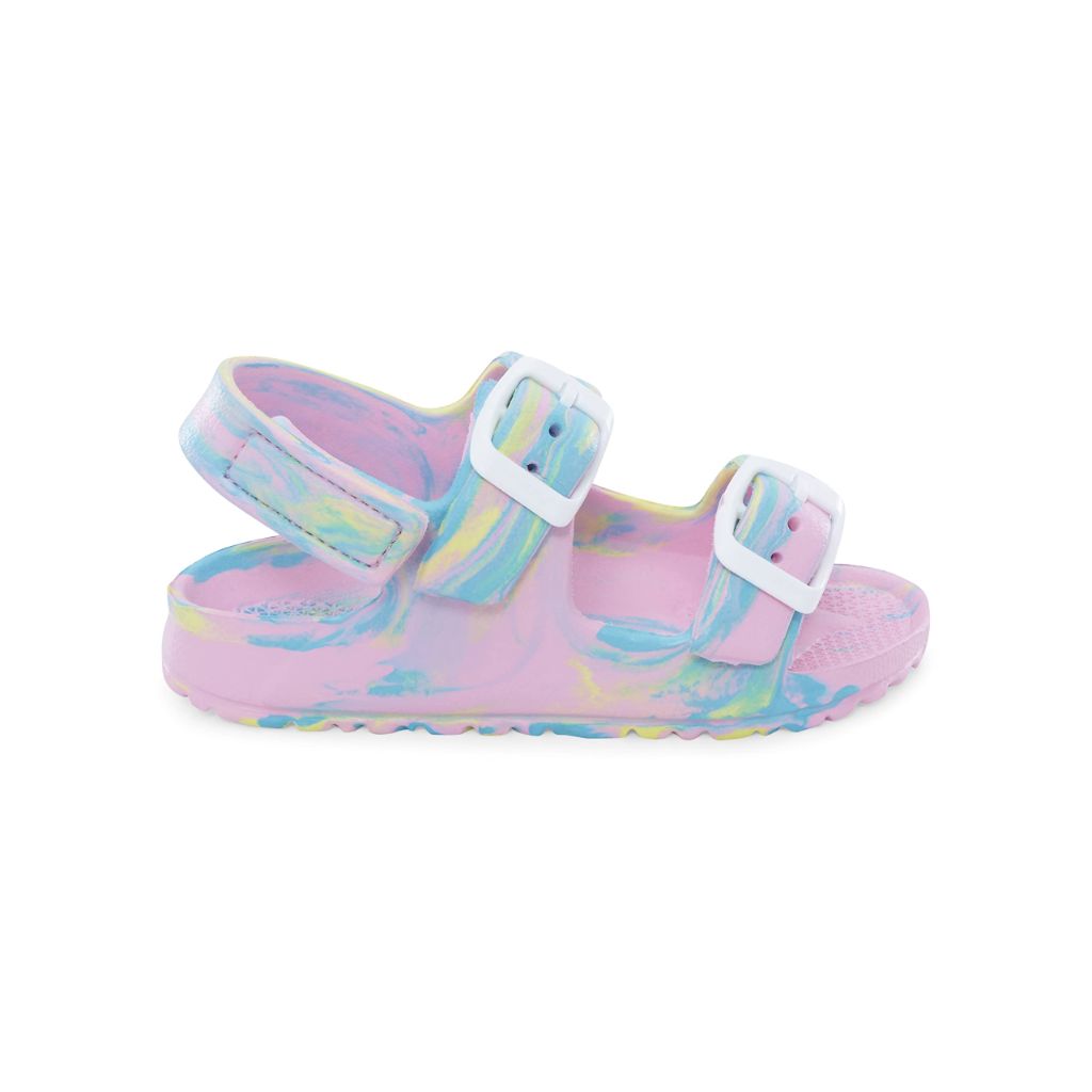 OshKosh B'Gosh Girl's Rivar Fashion Sandals - Rainbow, Size 12 Toddler