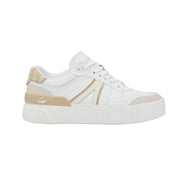 Lacoste Women's L002 Evo Leather Casual Sneakers - White, Size 9.5