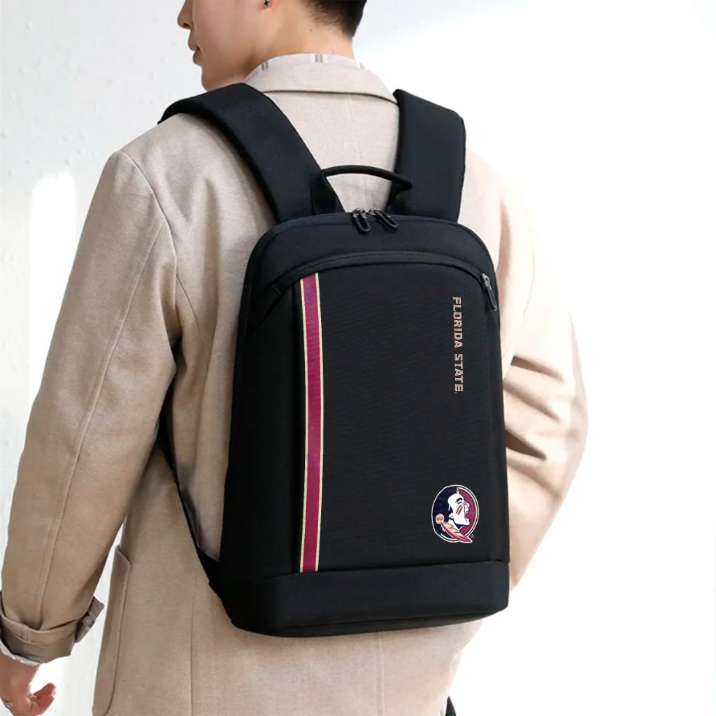 SOAR Collegiate 14 Inch Laptop Bag - Florida State Seminoles, Black (One Size)