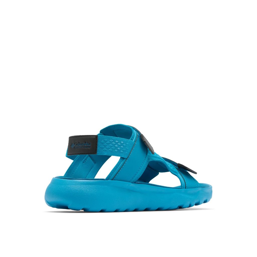 Columbia Men's Peakfreak Roam Sandal, Blue Echo/Black, Size 7