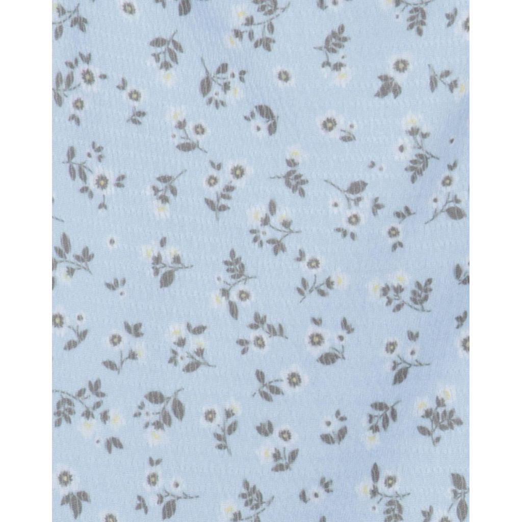 Gottex Girls Long Sleeve Rash Guard Swimwear Set - Lt. Blue Floral, Size 2-3Y