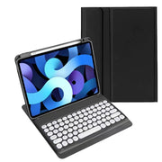 Keyboard Case for iPad 9th/8th/7th Generation/Air 3/Pro10.5 w/Pencil Holder - Black
