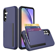 FDTCYDS Galaxy S23 FE Case with Card Holder - Cobalt