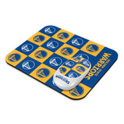 ‎SOAR NBA Wireless Mouse and Mouse Pad- Checkered - Golden State Warriors