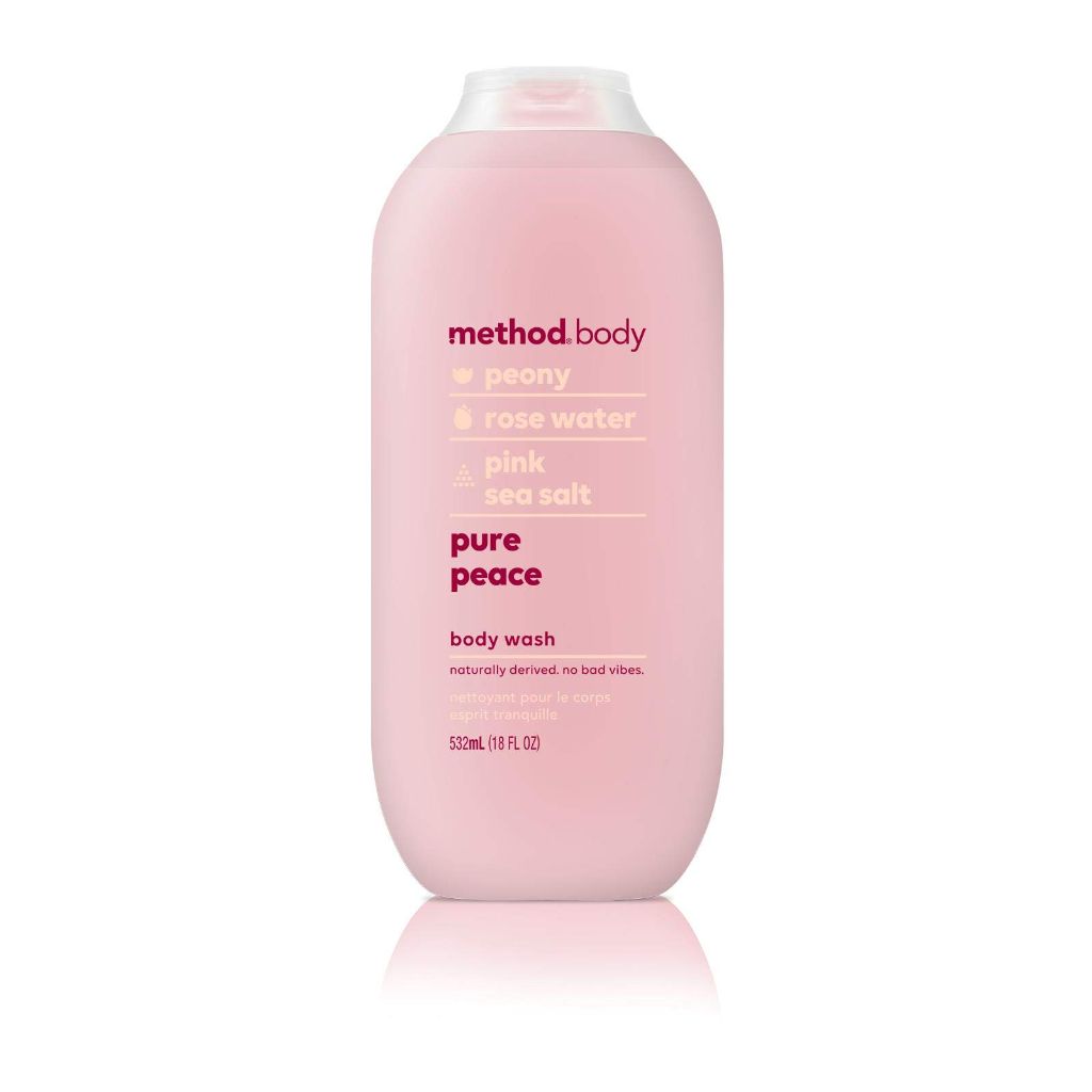 Method Body Wash - Pure Peace (Peony, Ros Water, Pink Sea Salt) 18 fl. oz.