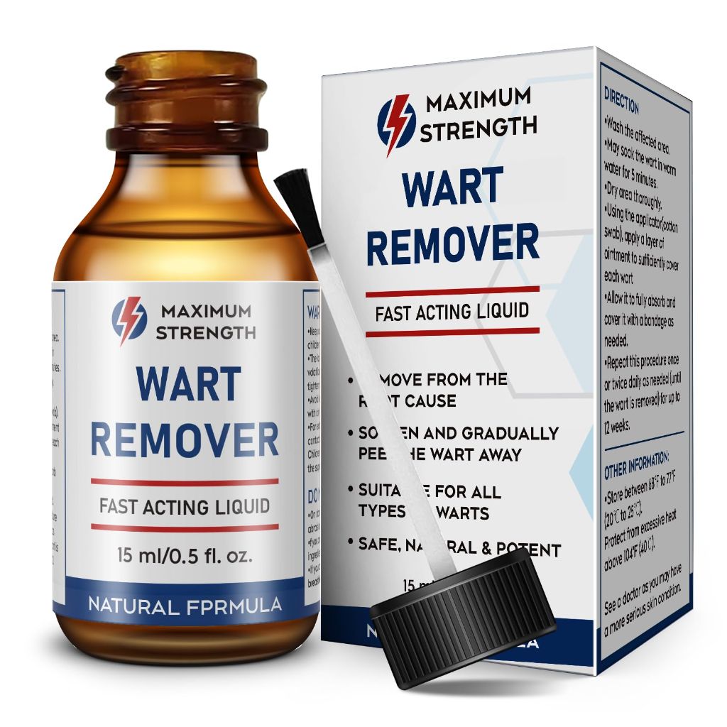 Max Strength Wart Remover Liquid - 15mL