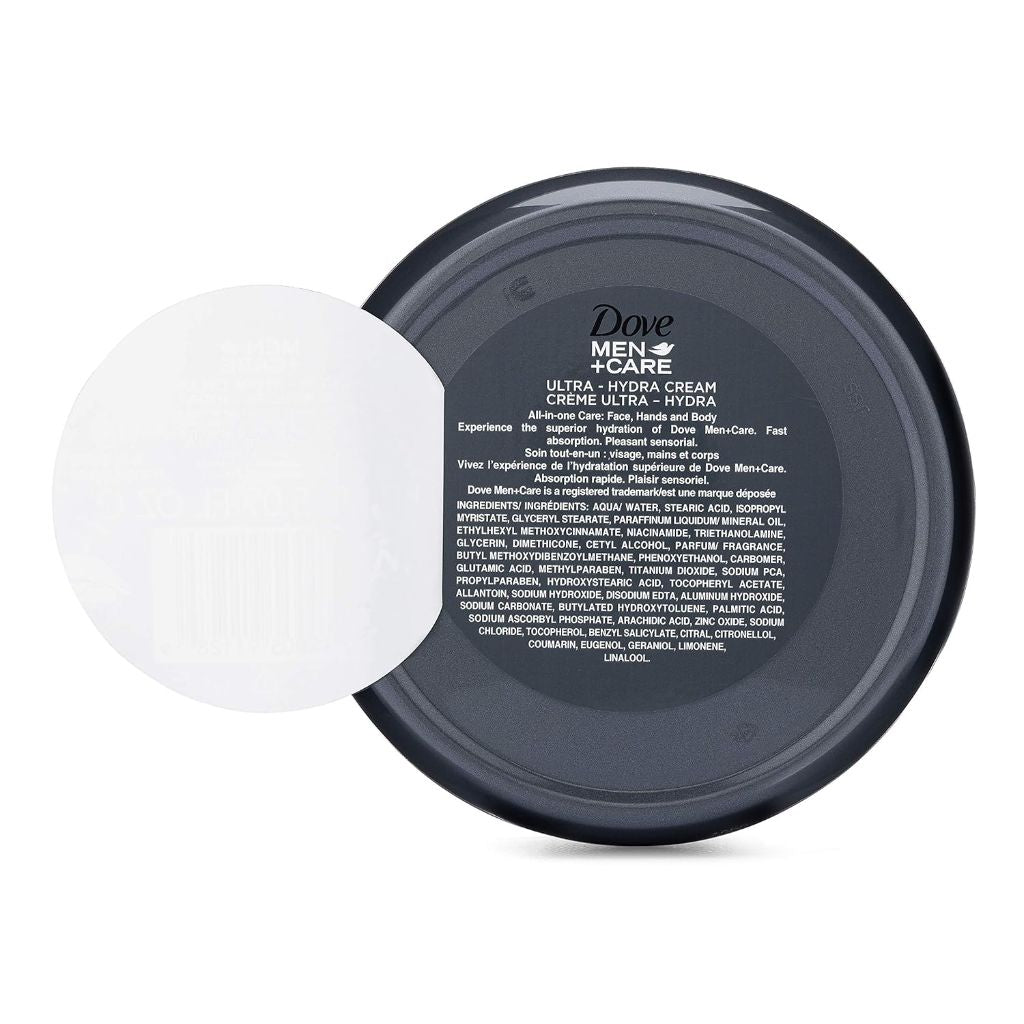 Dove Men+Care Ultra-Hydra Cream for Face, Hands and Body - 2.53oz (6 Pack)