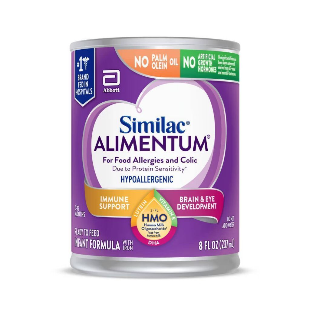 Similac Alimentum with 2-FL HMO Ready to Feed Baby Formula - 8 fl oz Each/6ct: Infant Colic & Allergy Relief