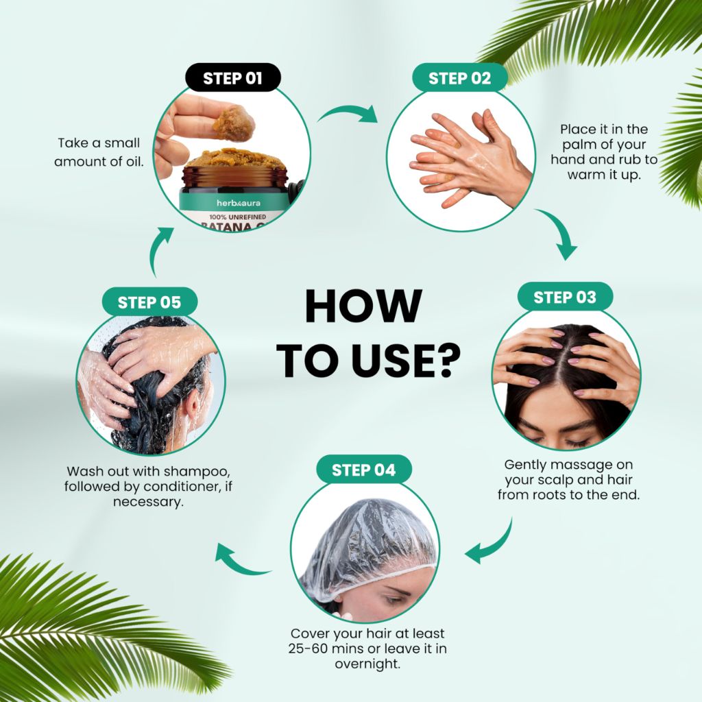 Unrefined Batana Oil for Hair Growth