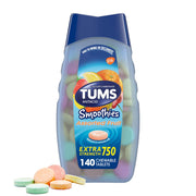 TUMS Smoothies Extra Strength Antacid Chewable Tablets - Assorted Fruit, 140ct.