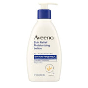 Aveeno Active Naturals Skin Relief Moisturizing Lotion, 12-Ounce Pump Bottles (Pack of 3)