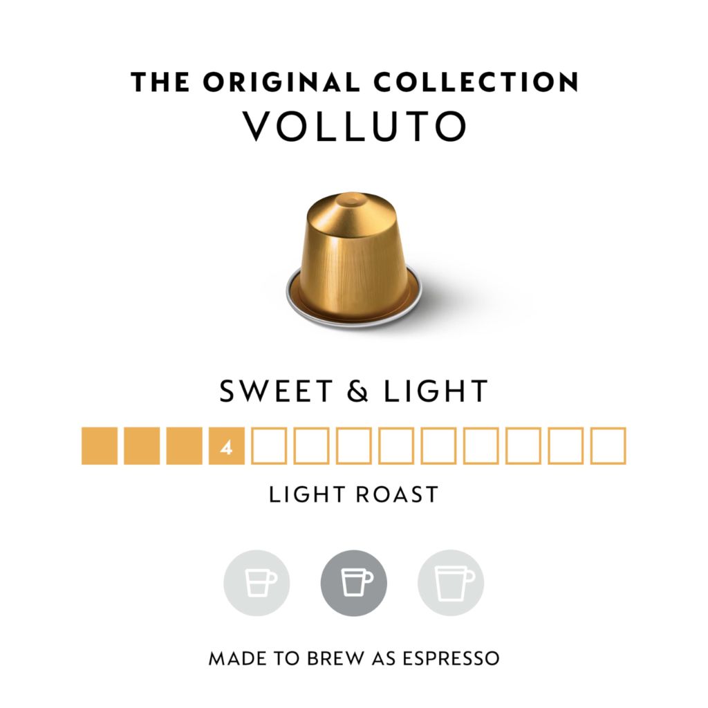 Nespresso Original Line Volluto Coffee Coffee Capsules - 50ct.