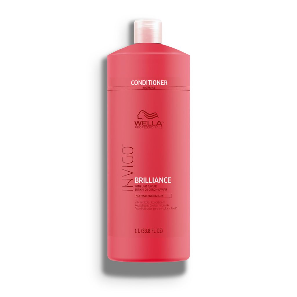 Wella Professionals Invigo Brilliance Conditioner w/Lime Caviar - 33.8 fl. oz.