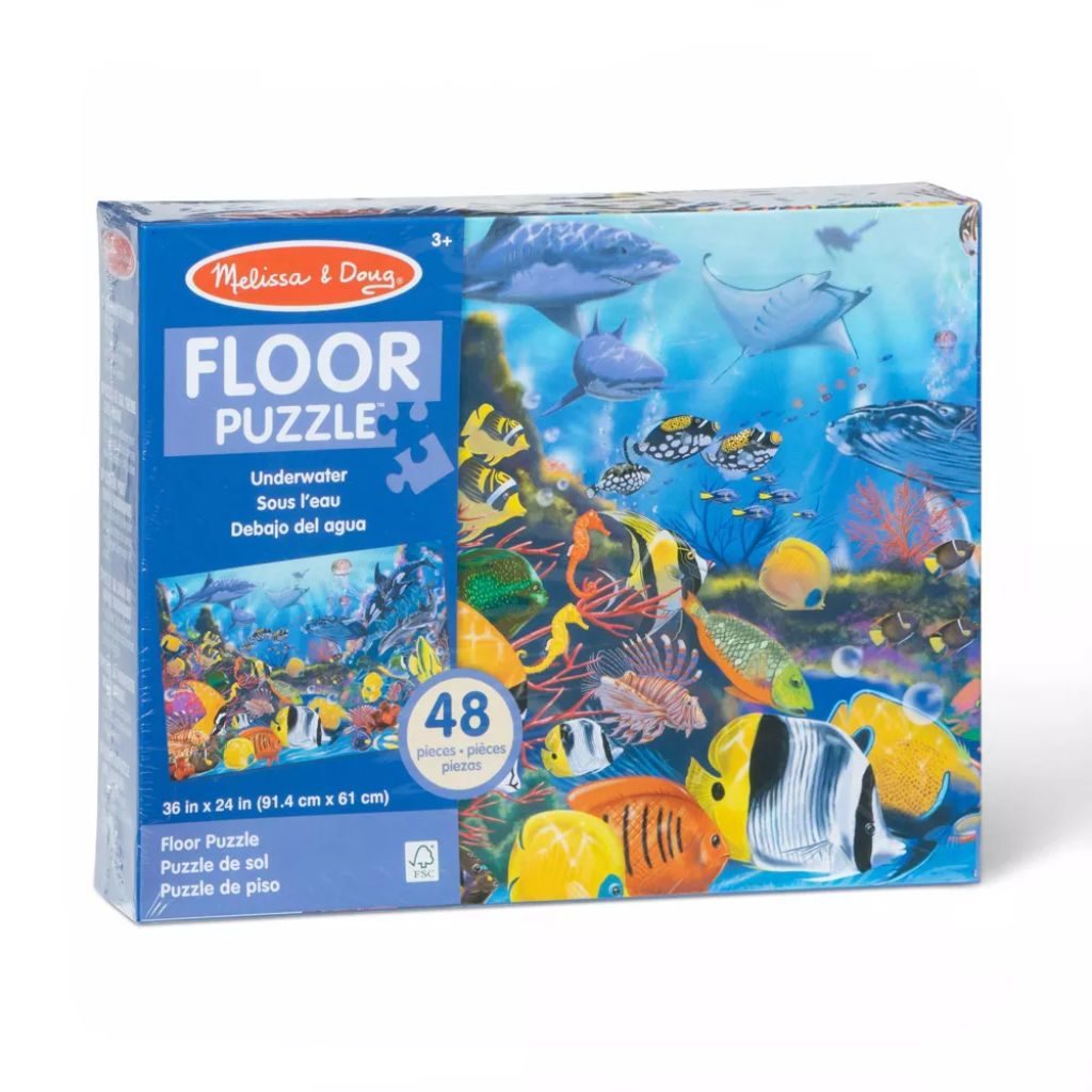 Melissa & Doug Underwater Ocean Floor Puzzle - 48pcs.