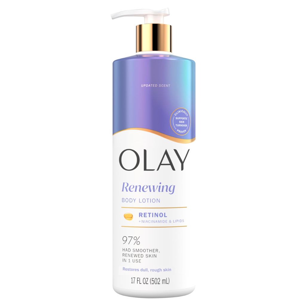 Olay Women's Renewing Body Lotion with Retinol Serum, Vitamin B3 Complex - 17 fl. oz.