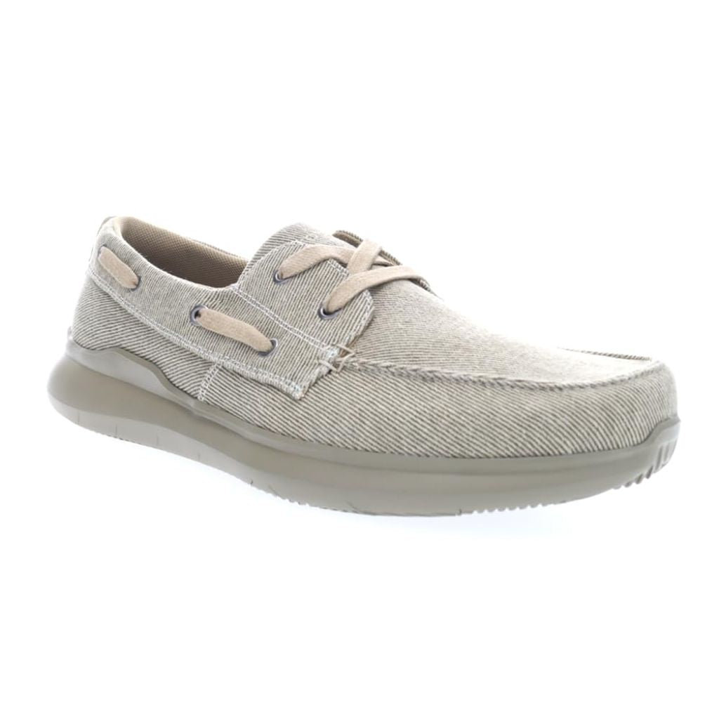 Sz. 10, Propét Men's Viasol Lace-Up Loafer - Tan
