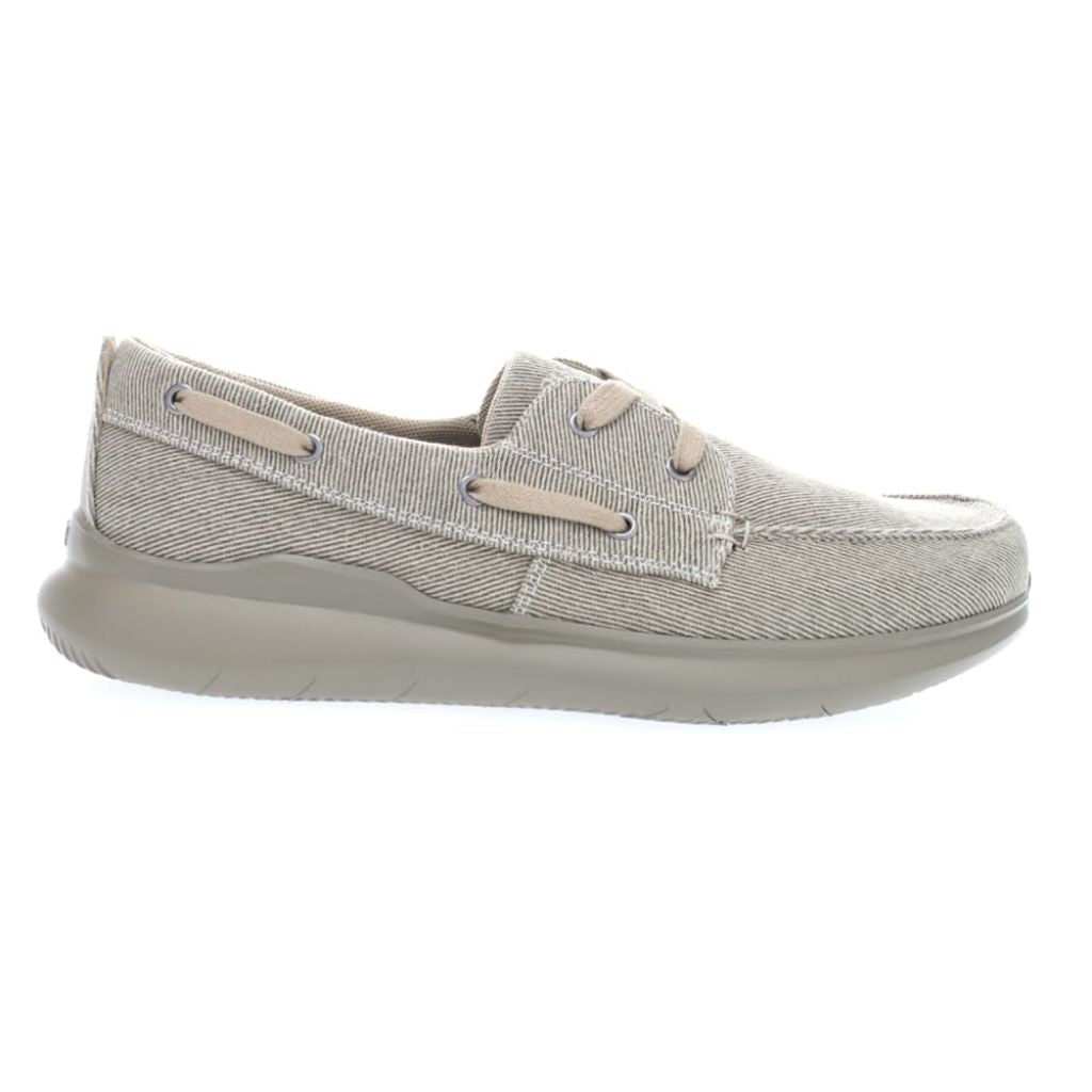 Sz. 14, Propét Men's Viasol Lace Up Loafers - Tan