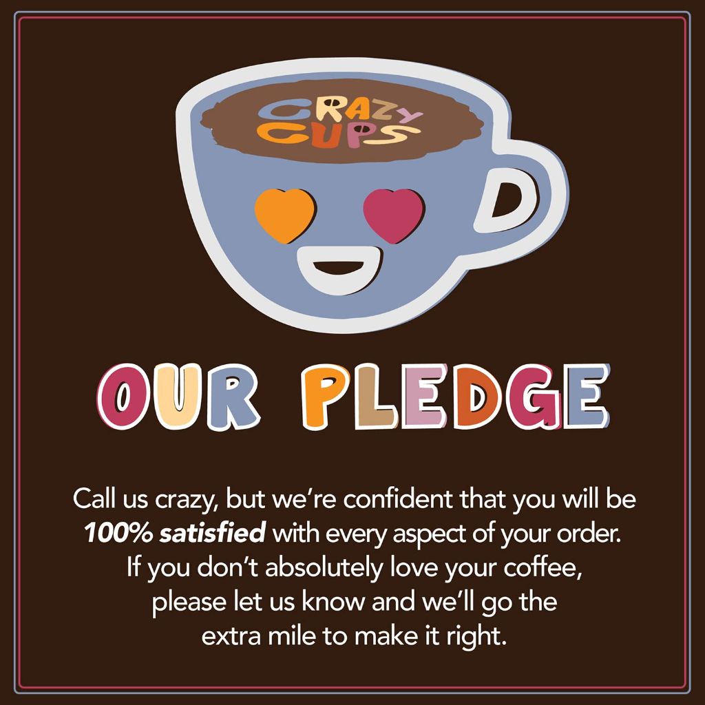 Crazy Cups Flavored Coffee Selection Variety Pack Keurig K-Cup Pods, 72ct.