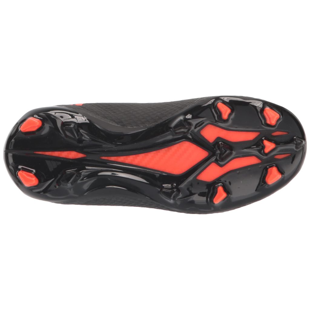 adidas Unisex Adult X Speedportal.3 Firm Ground Soccer Cleats - Black/Solar Red/Solar Green, (M) 4.5, (W) 5.5