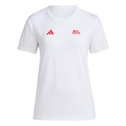 adidas Women's Pre-Game Short Sleeve Soccer T-Shirt - DC United, White (Medium)