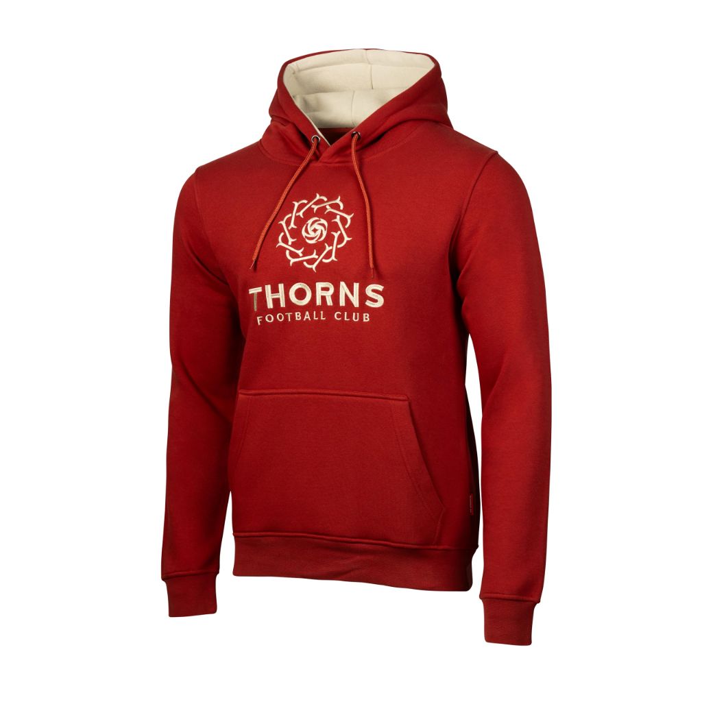 Been There Adult's Pullover Hoodie - Portland Thorns, Rose Red (Medium)