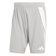 adidas Men's Tiro 24 Sweat Shorts - Medium Gray Heather/White, Size XL