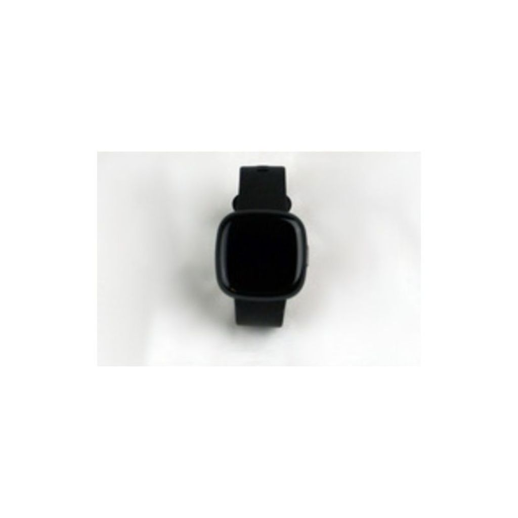 Fitbit Versa 4 Smartwatch - Graphite Aluminum with Black Band