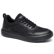 Orthocomfoot Men's Orthopedic Walking Skate Shoe Sneakers - Black, Size 11.5