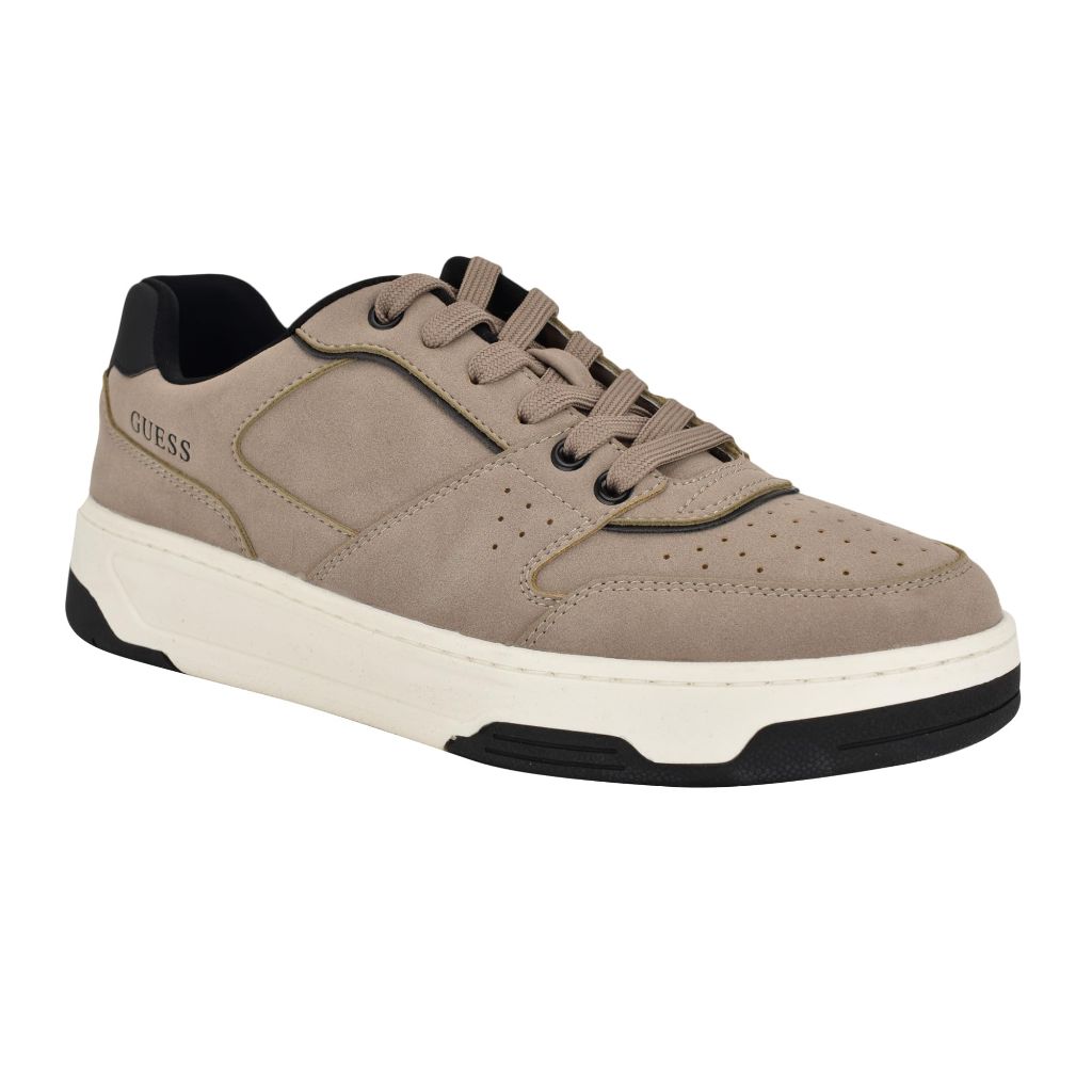 Guess Men's Jeril Sneakers - Taupe/Black, Size 10