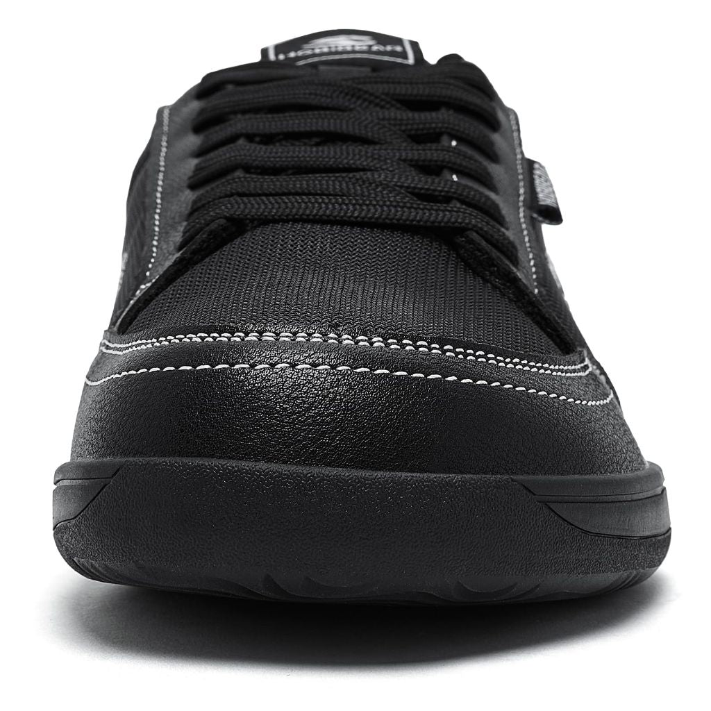 Hobibear Unisex Adult's Minimalist Zero Drop Sneakers - Black, Size (M) 11 / (W) 12 Wide
