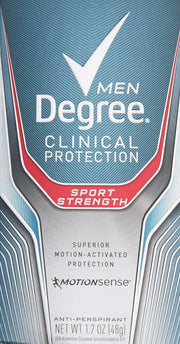 Degree Men Clinical Protection Sport Strength Antiperspirant & Deodorant - 1.7 oz.