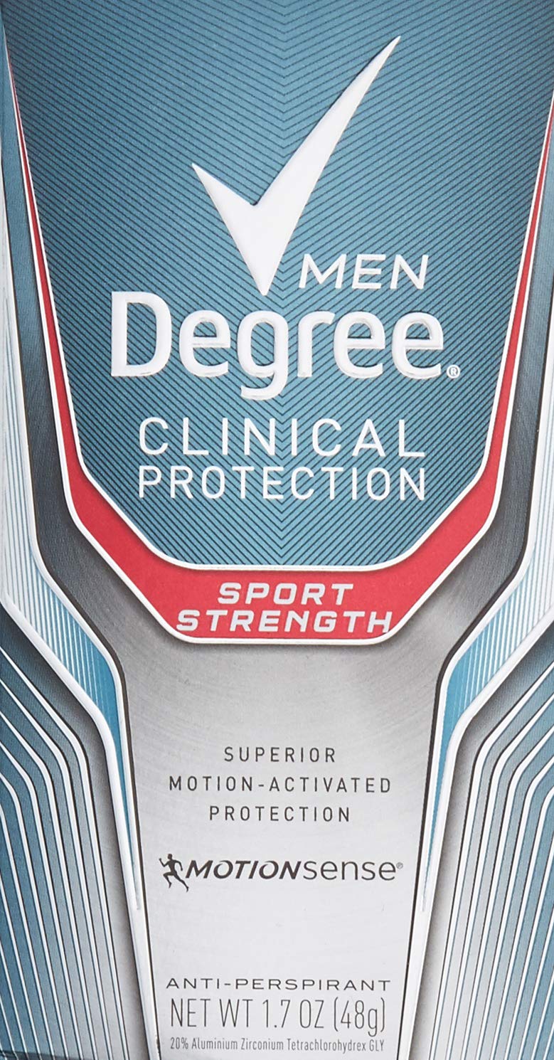 Degree Men Clinical Protection Sport Strength Antiperspirant & Deodorant - 1.7 oz.