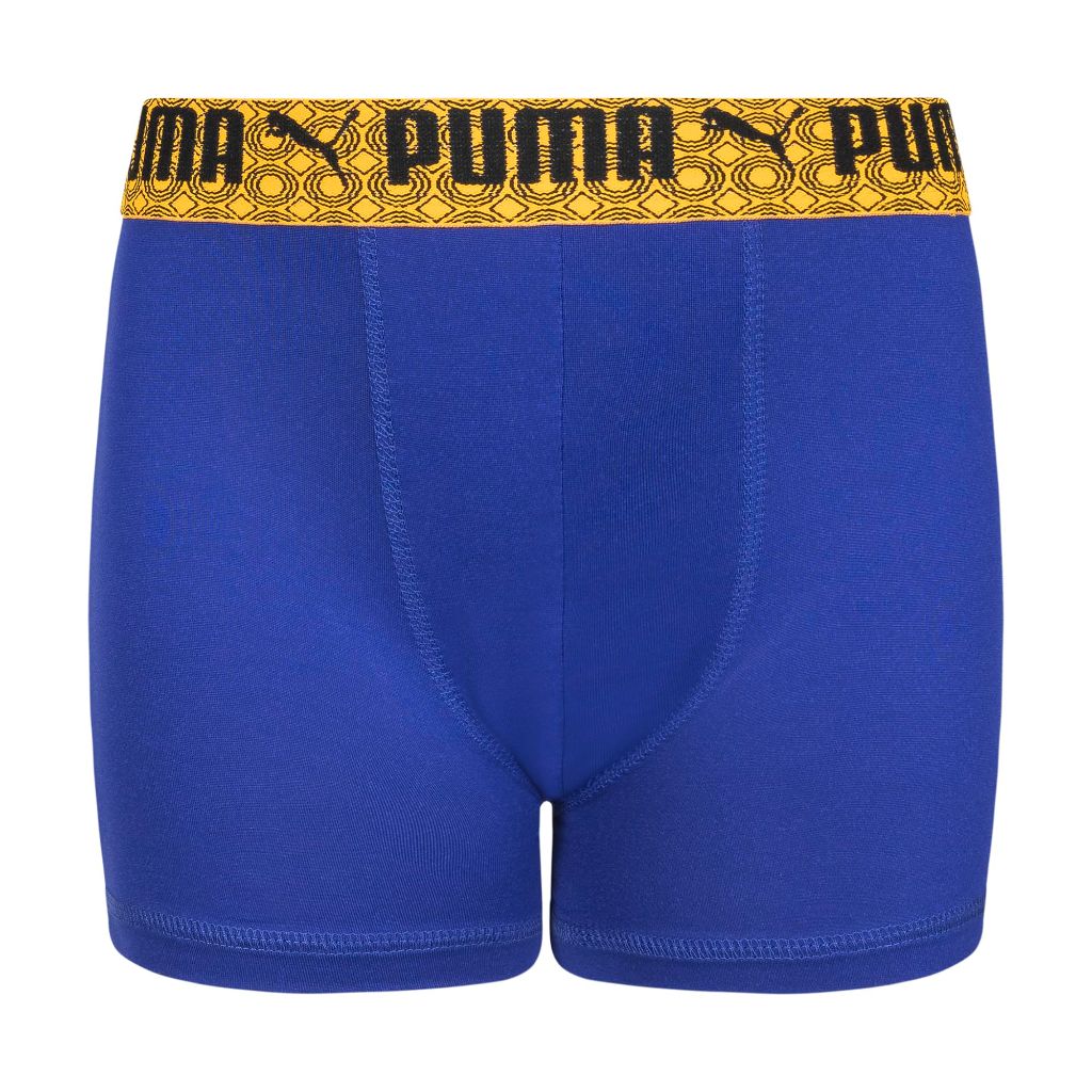 PUMA Boys' Performance Boxer Briefs - Black/Multi, Size M (5 Pairs)