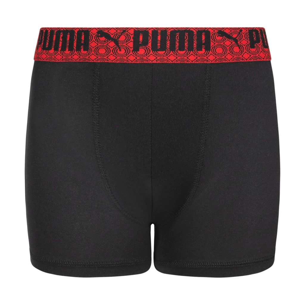 PUMA Boys' Performance Boxer Briefs - Black/Multi, Size M (5 Pairs)