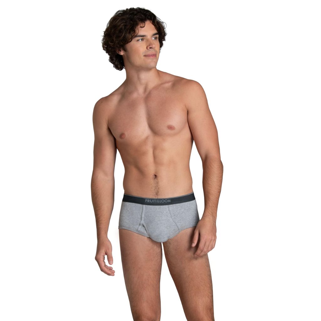 Fruit of the Loom Men's Eversoft Tagless Briefs - Assorted Colors, 2XL (6 Pair)