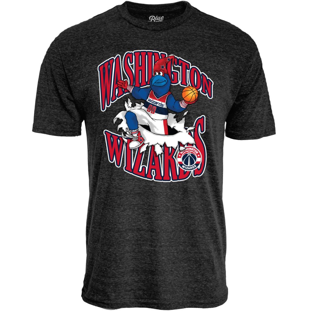 Blue 84 Youth NBA Officially Licensed Short-Sleeve T-Shirt - Washington Wizards, Black (Youth Large)