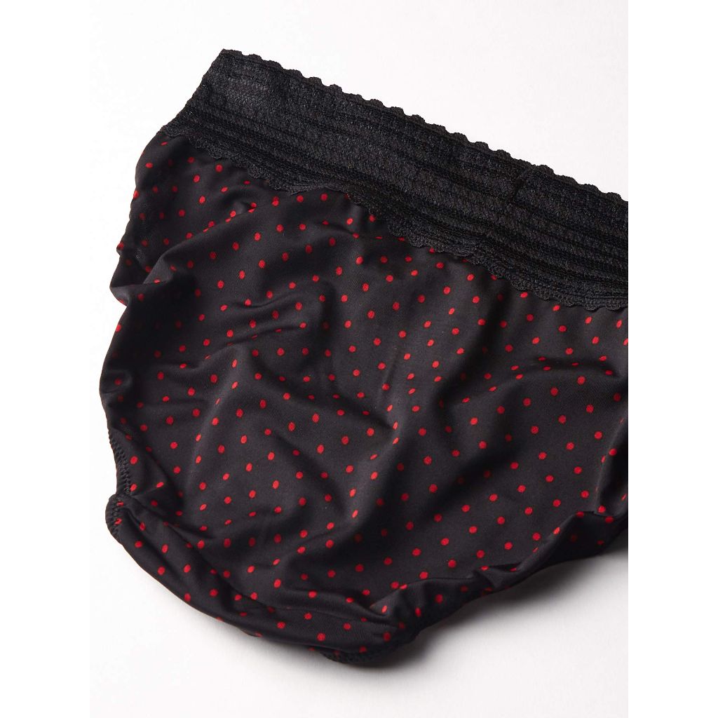 SZ L, Warner's womens Blissful Benefits No Muffin Top Micro Hi-cut Panties With Lace Multipack Underwear
