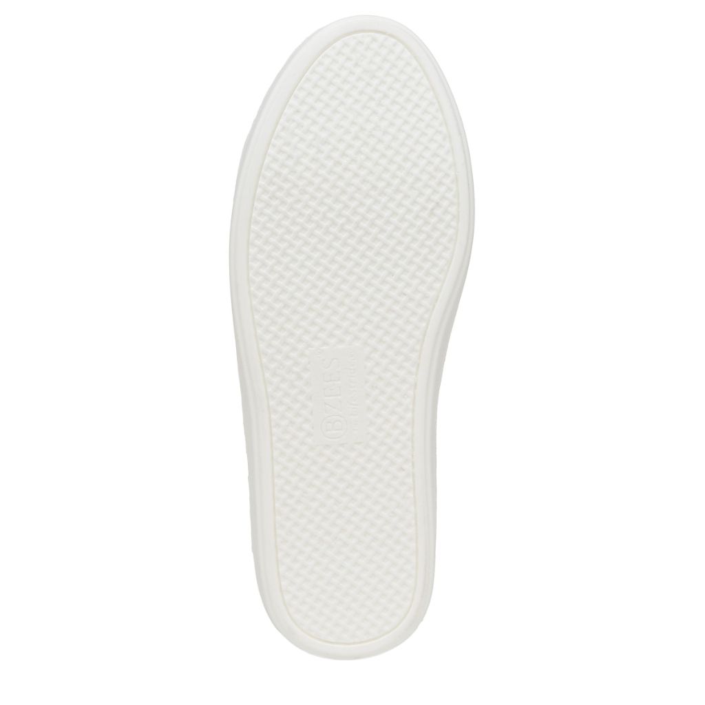 LifeStride Women's Happy Friday Bright Sneaker - Oyster Stretch Denim Fabric, Size 6.5