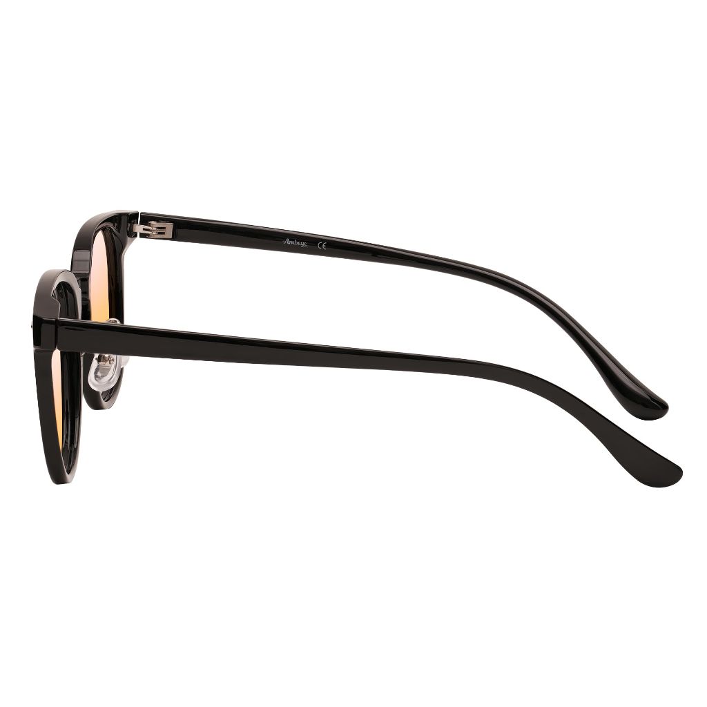 AMBEYE Gaming Glasses TR90 Square Frame  (Black)