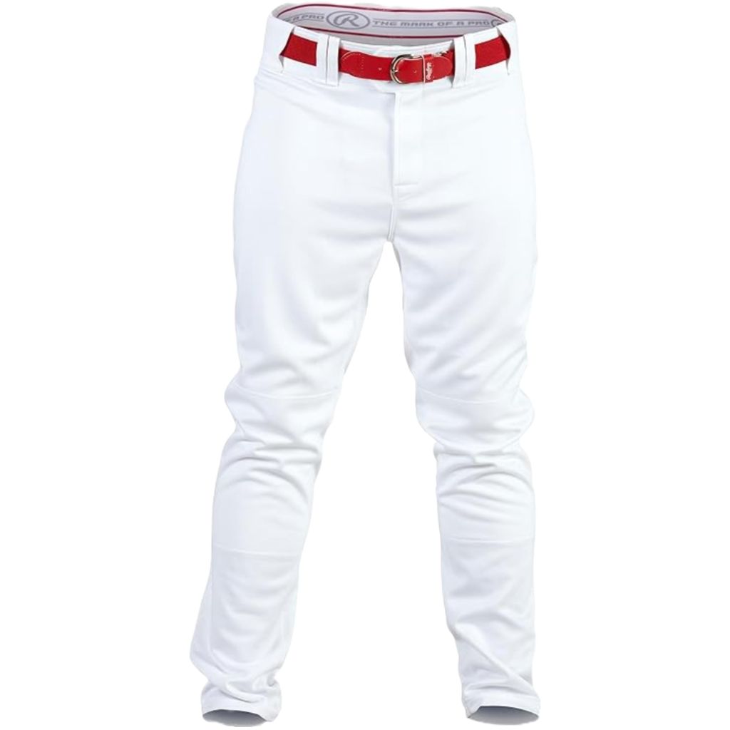 Rawlings Adult Semi-Relaxed Fit PRO 150 Series Baseball Pants - White, Size 2XL