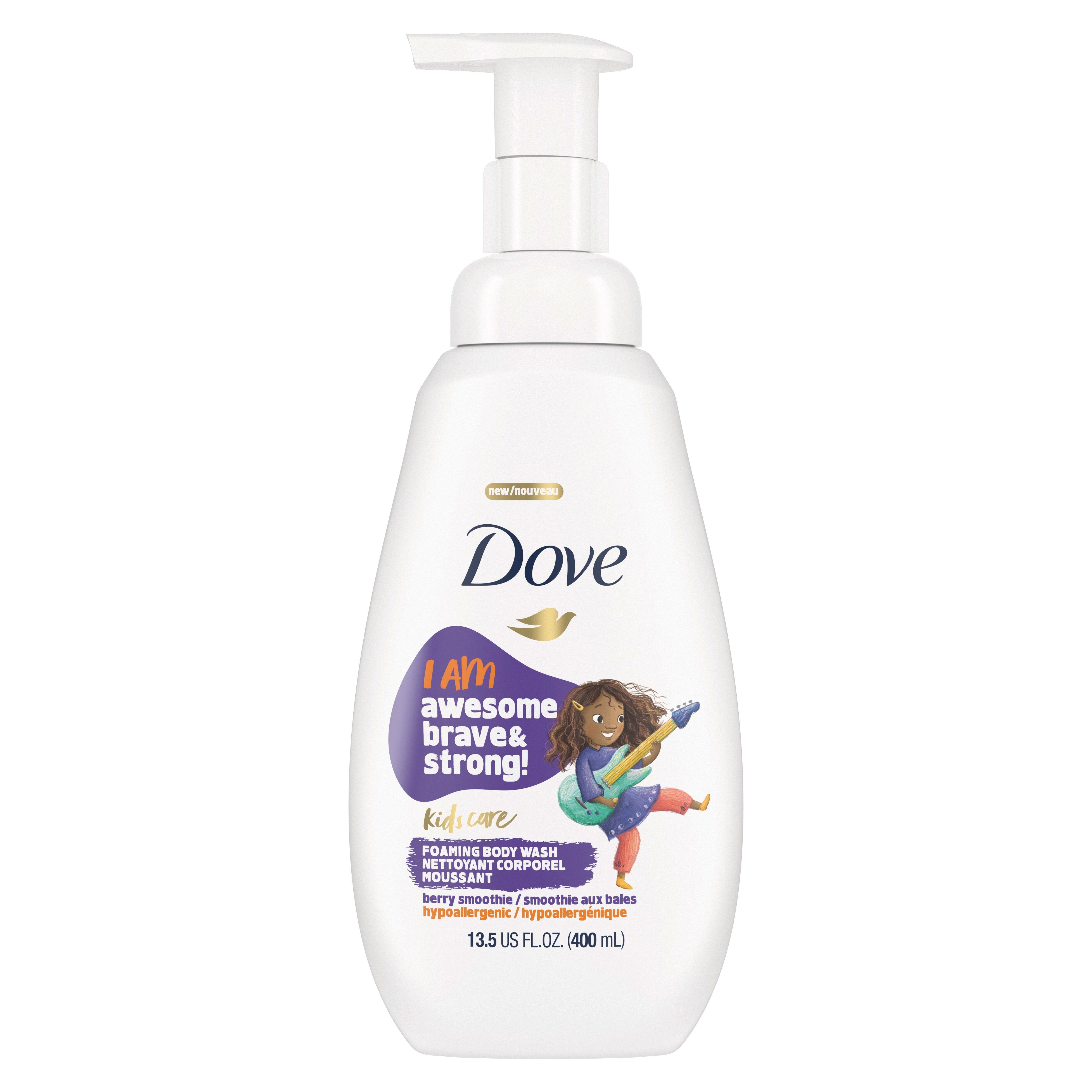 Dove Kids Care Hypoallergenic Foaming Liquid Body Wash - Berry Smoothie, 13.5 fl. oz.