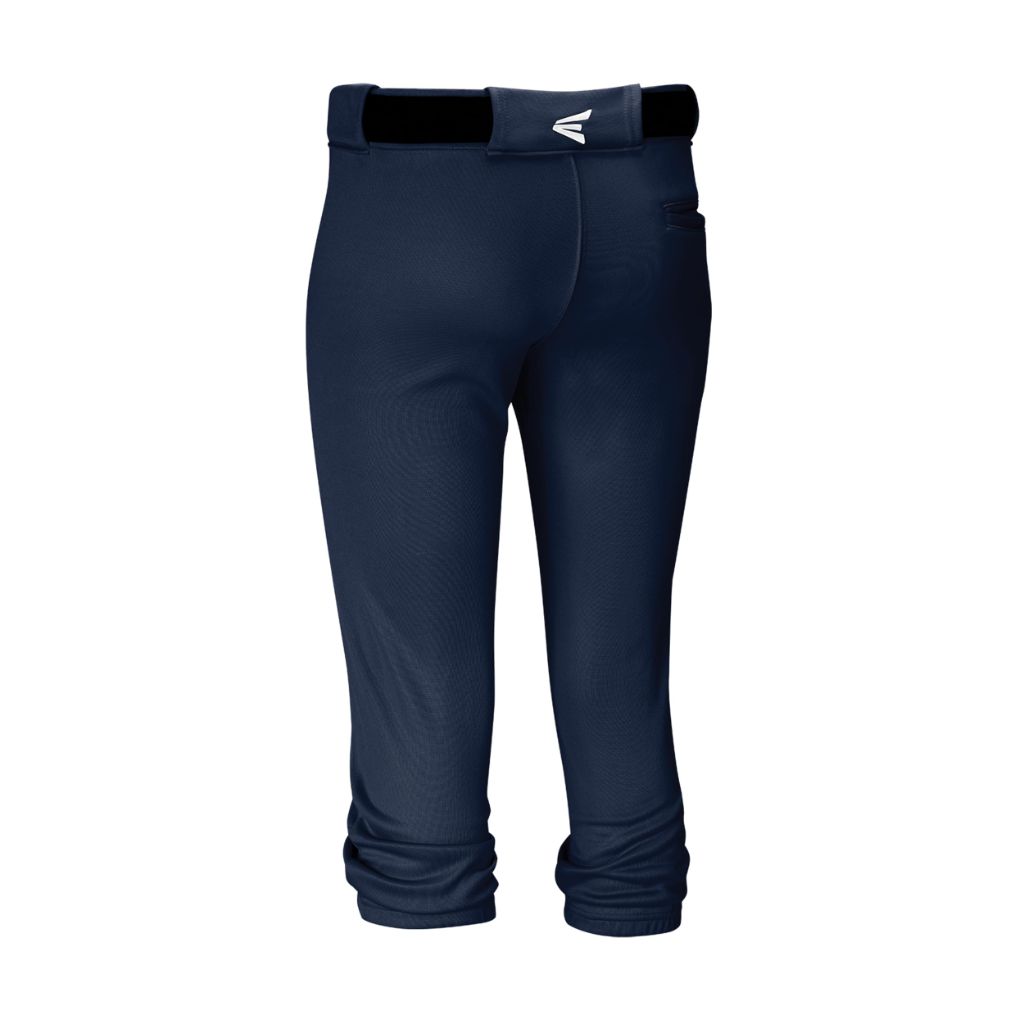 Easton Girl's Pro Elite Fastpitch Softball Pants - Navy, Youth Small