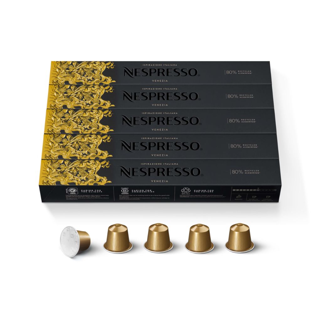 Nespresso Capsules Original Line, Ispirazione Venezia, Medium Roast Coffee Pods - 50ct