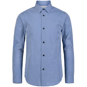 Calvin Klein Boys' Long Sleeve Button-Down Dress Shirt - Blue, Size 18